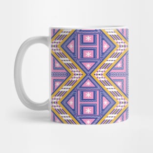 Design pattern with shapes and lines Mug